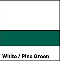 White/Pine Green LASERMAX 1/16IN - Rowmark LaserMax
